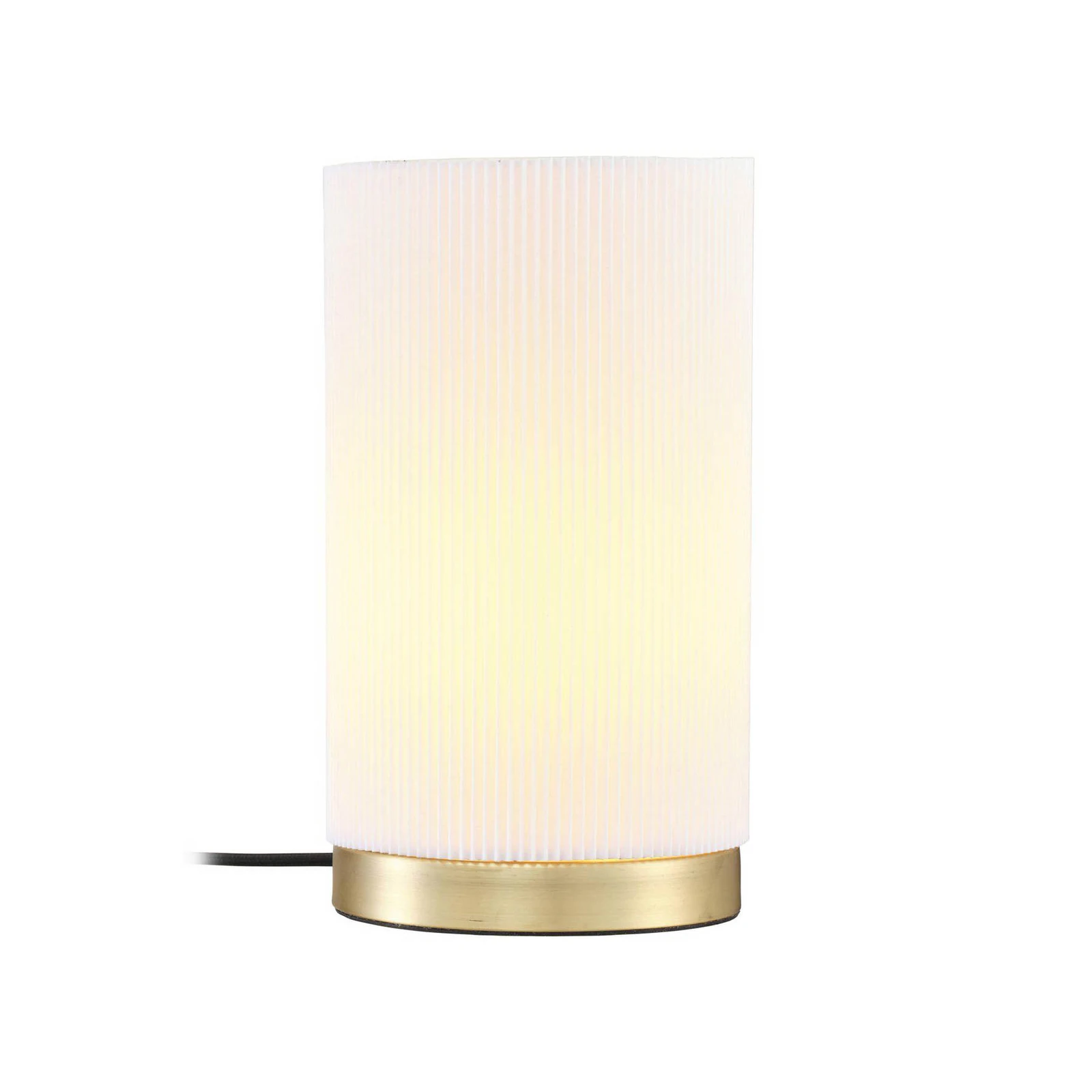 PR Home Stolná lampa Dora, biela, výška 25 cm