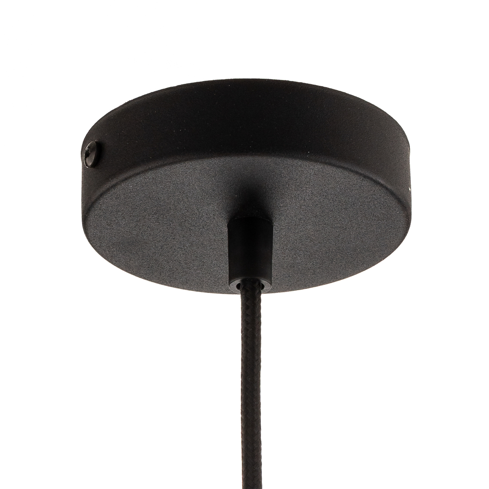 Závěsná lampa koule skleněné stínidlo čiré Ø 25cm