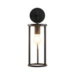 Emmeline Buiten Wandlamp Graphite - Lucande