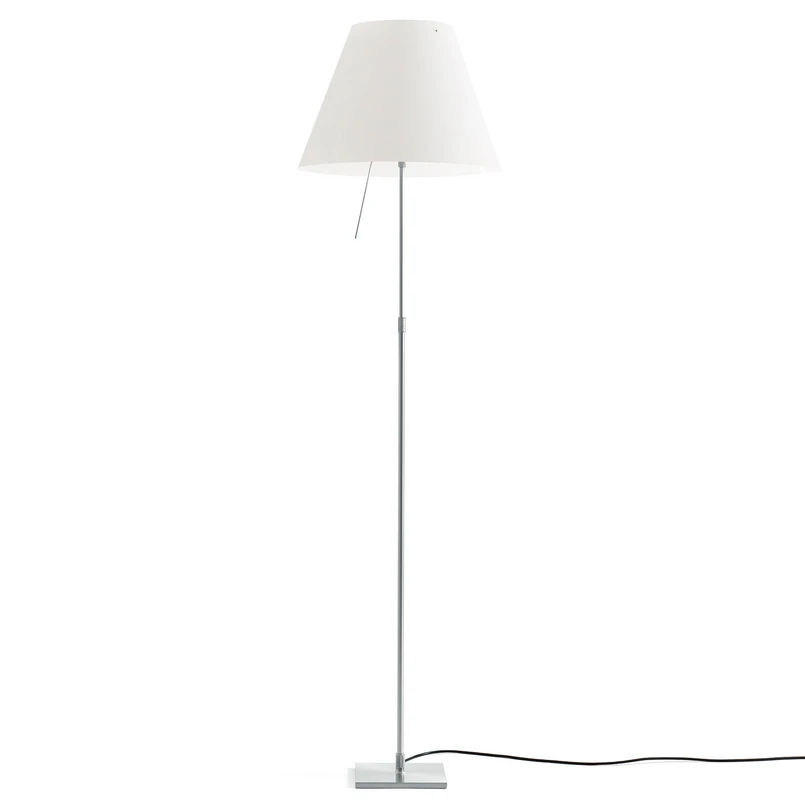 Luceplan – Costanza Stehleuchte D13t, alu/weiß