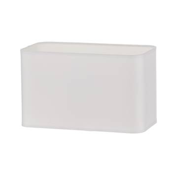 Paralume Cassy 30 x 15 x 18 cm bianco