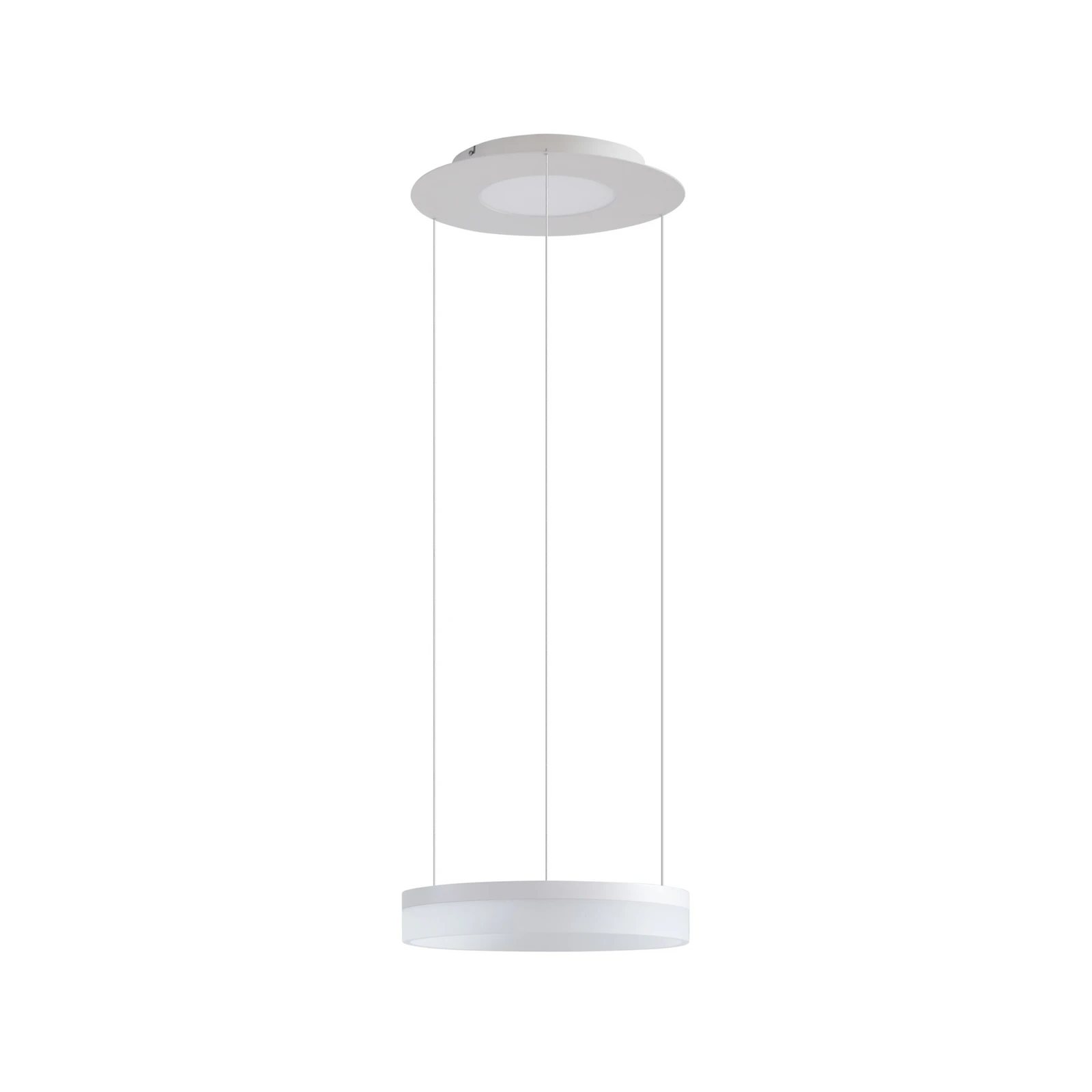 Lucande Smart LED-Hängeleuchte Squillo weiß Tuya RGBW CCT