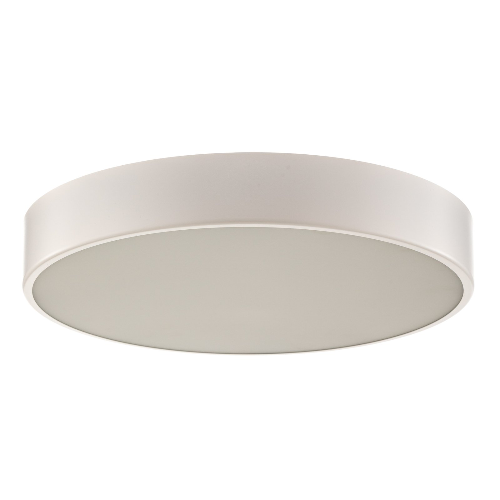 Cleo 500 ceiling light, sensor, Ø 50 cm white