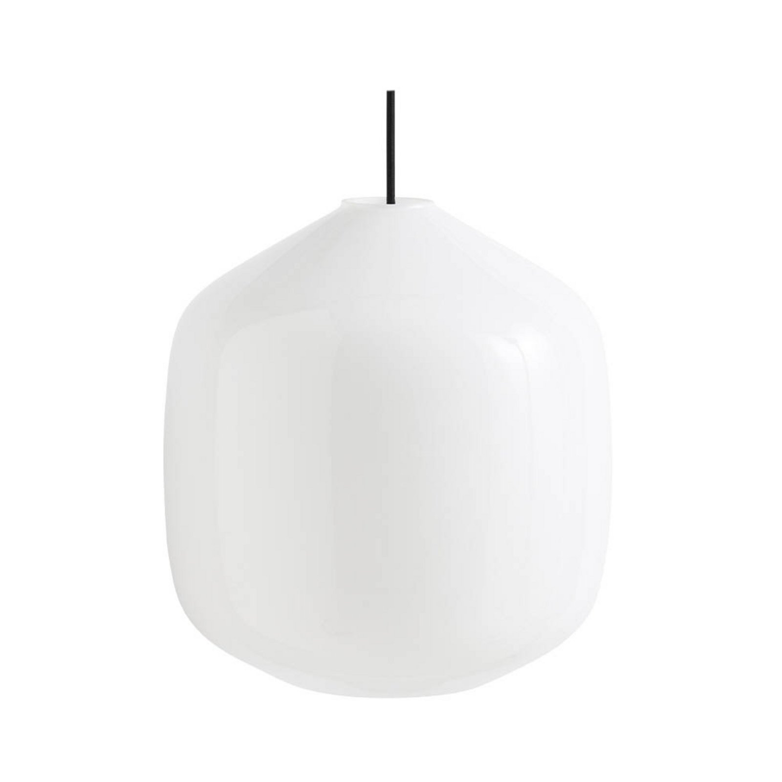 Buoy Glass 300 Lampada a Sospensione Opal/Soft-Black - Hay