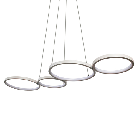 LED-Pendelleuchte Vika, vierflammig
