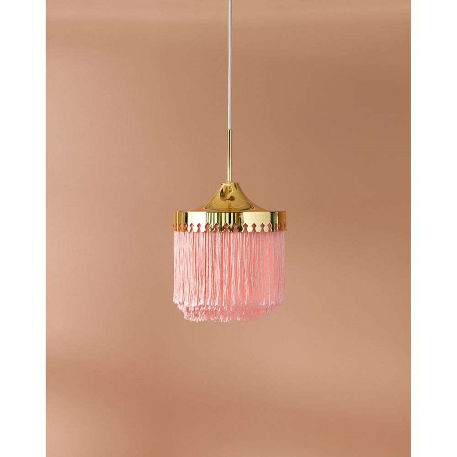 Fringe Pendel Ø20 Pale Pink - Warm Nordic