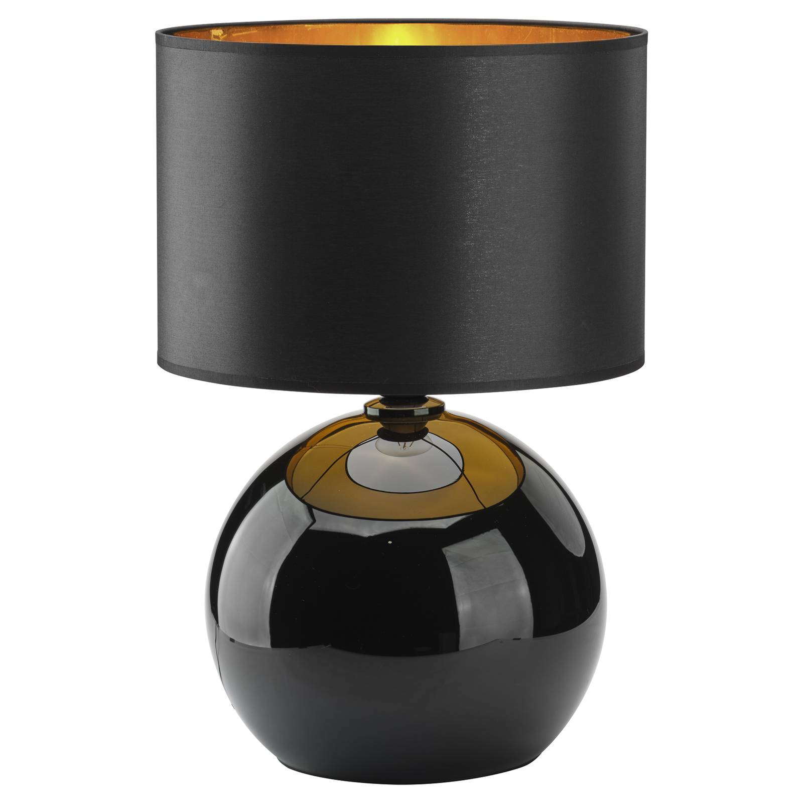 Lampe à poser Palla Ø 36 cm noire/dorée