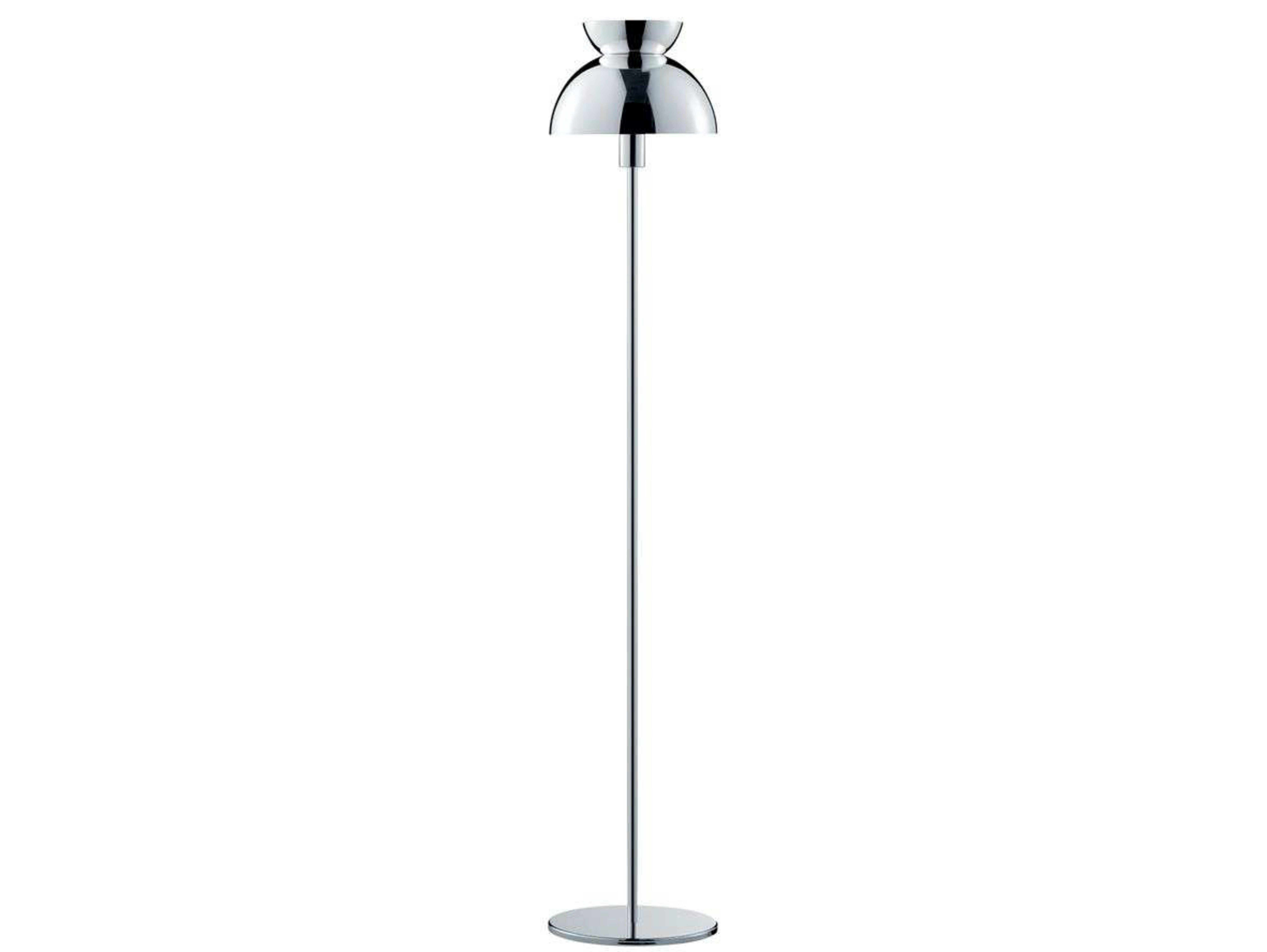 Butterfly floor lamp, chrome colour - FRANDSEN