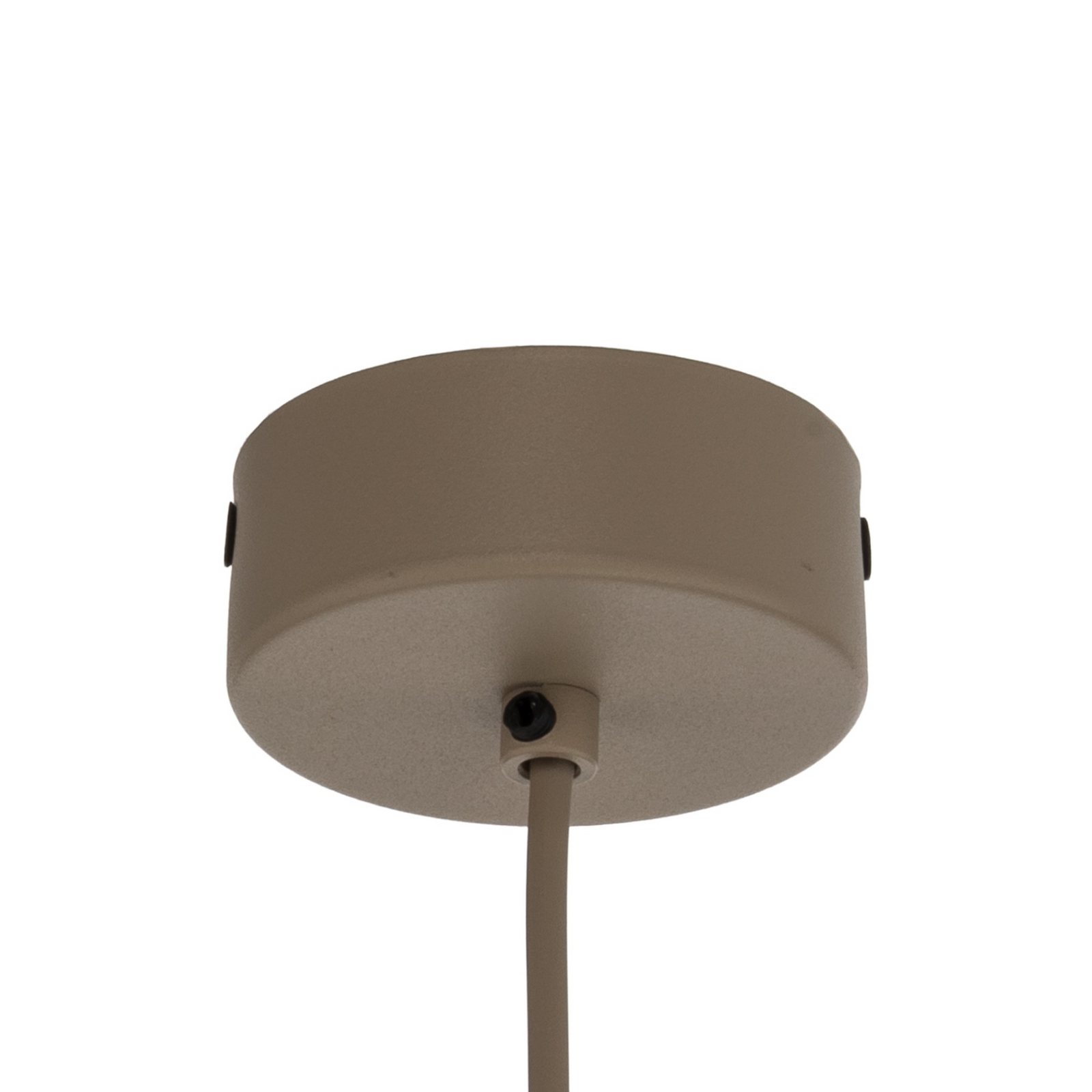Pendelleuchte Sila, braun/sand, Metall, Ø 45 cm, E27 Pendelleuchte Sila, braun/sand, Metall, Ø 45 cm, E27