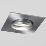 Reflektor wpuszczany LED Agon Square aluminium 3000K 40°