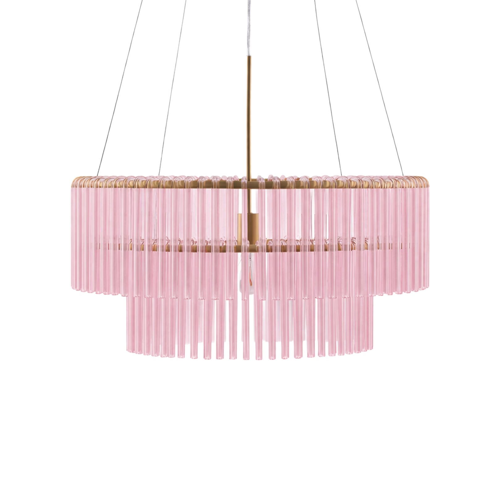 Hook 60 Pendant Light, Pink Glass - Globen Lighting Hook 60 Pendant Light, Pink Glass - Globen Lighting