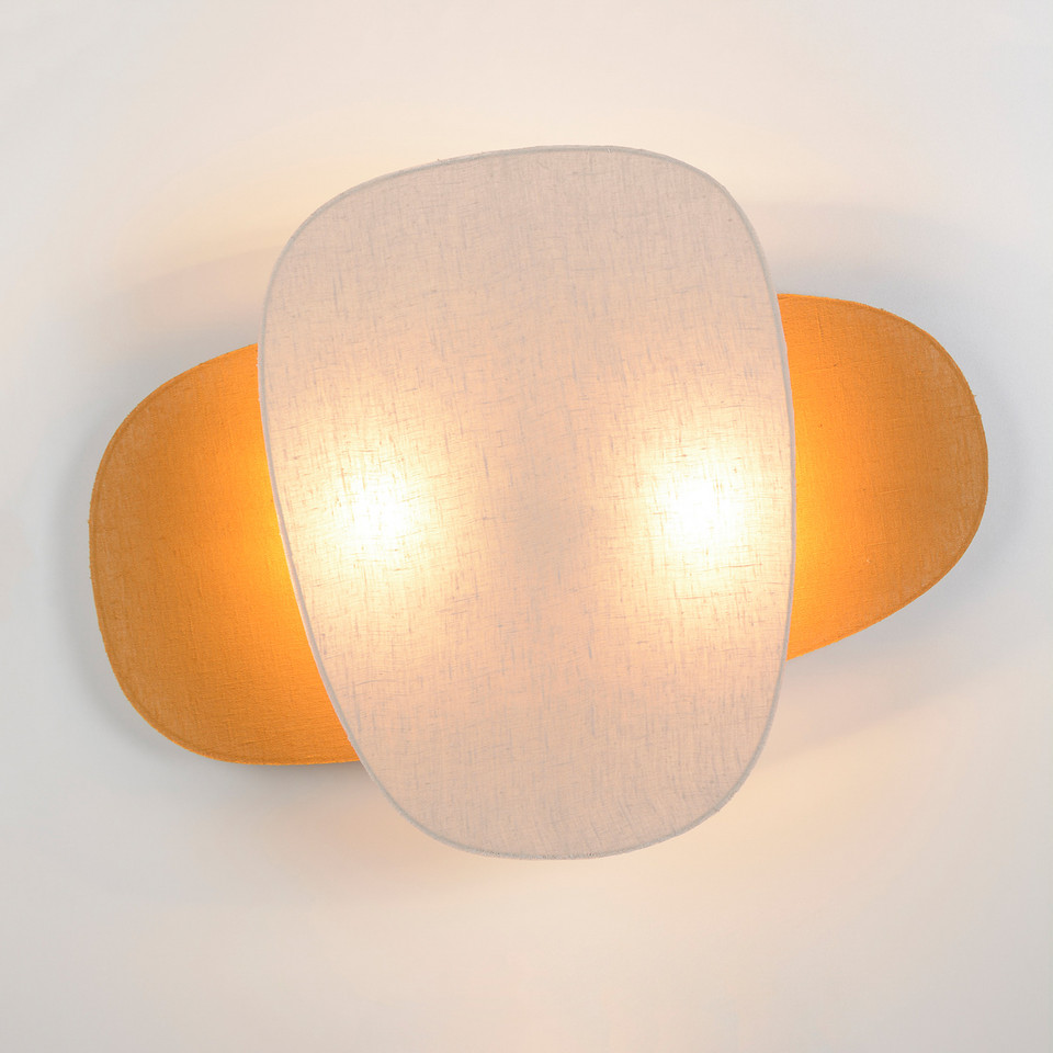 Market SET Screen 70's vägglampa 76 cm, beige från Market SET
