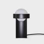Tala lampe à poser Loop small, aluminium, LED-Globe III, gris foncé