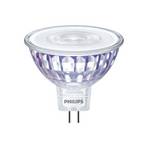 Bec LED 7W (621lm/50W) Dimmable 36° GU5,3 - Philips