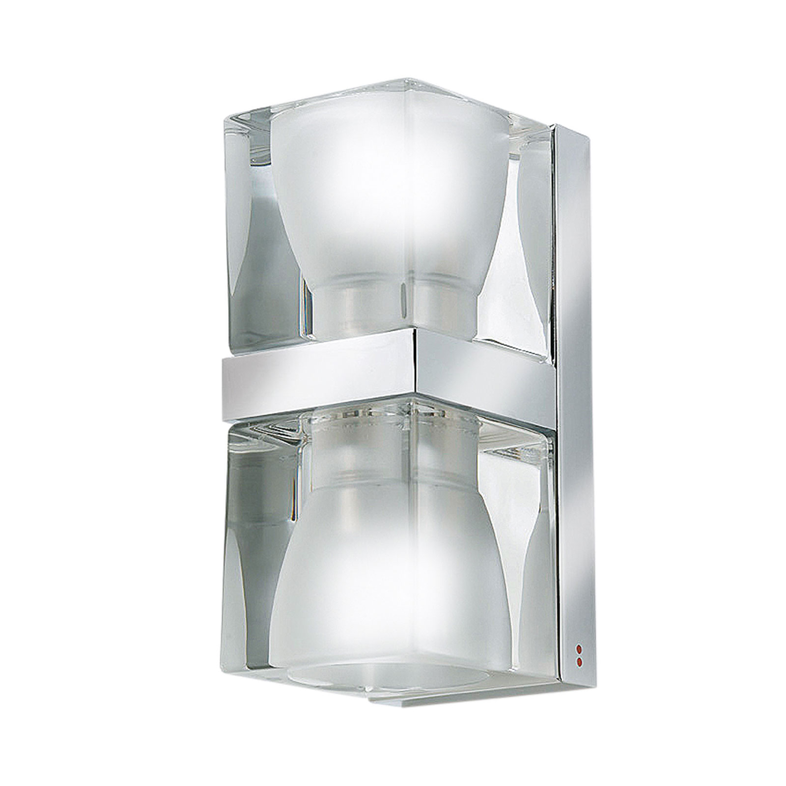 Fabbian Cubetto wandlamp Up/Down, G9, helder