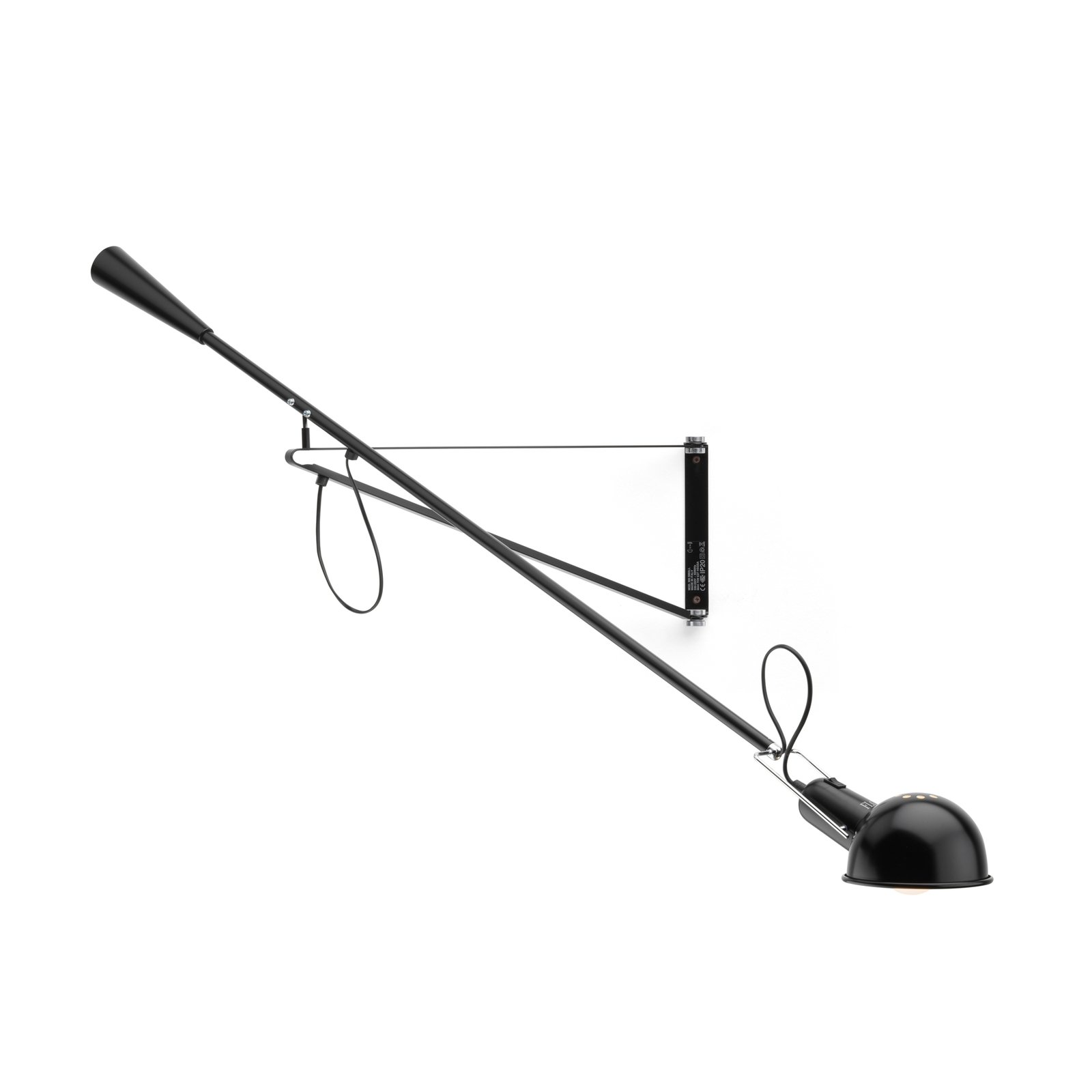 265 Væglampe Small Black - Flos