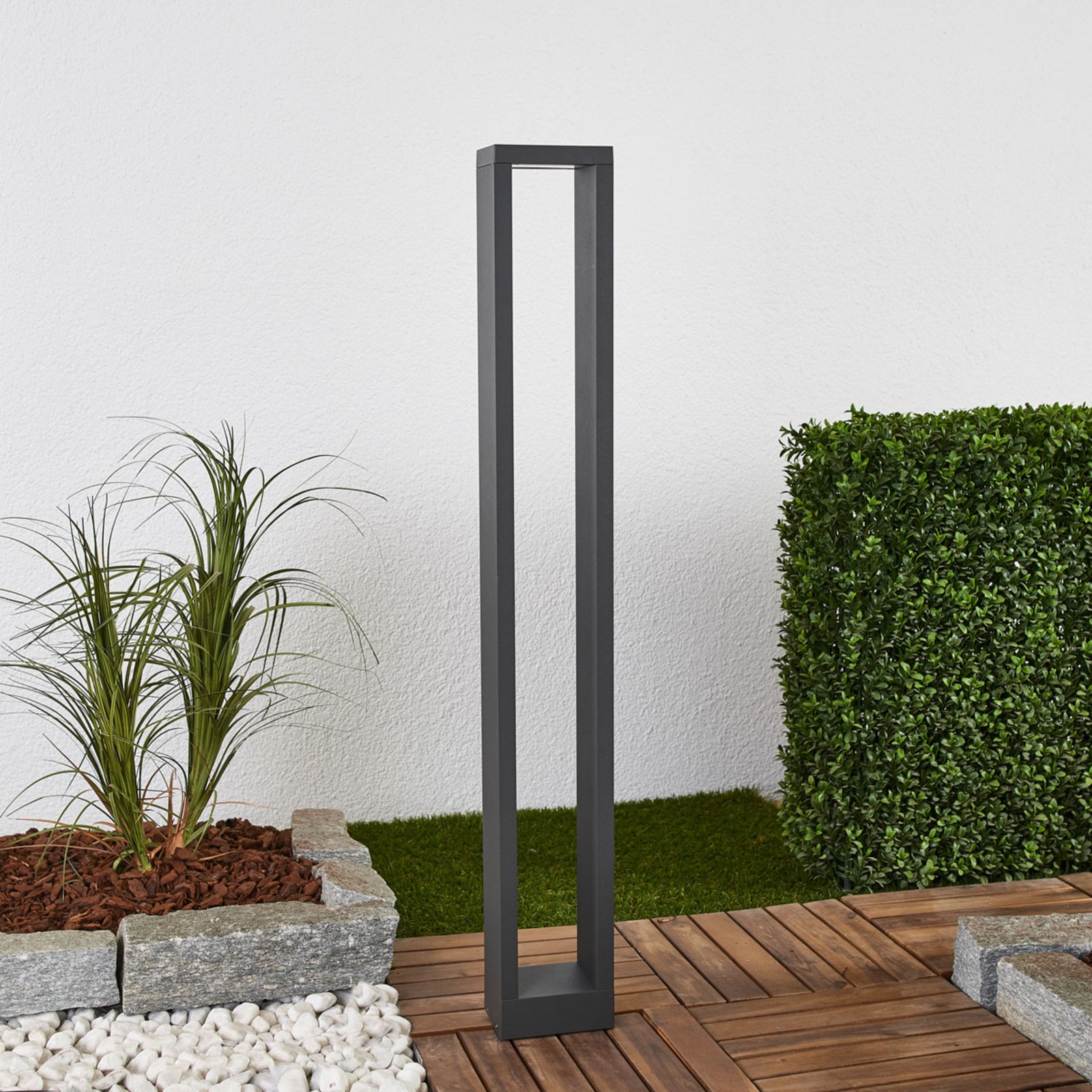 Jupp High Ulko Puutarhavalaisin IP54 Graphite - Lucande