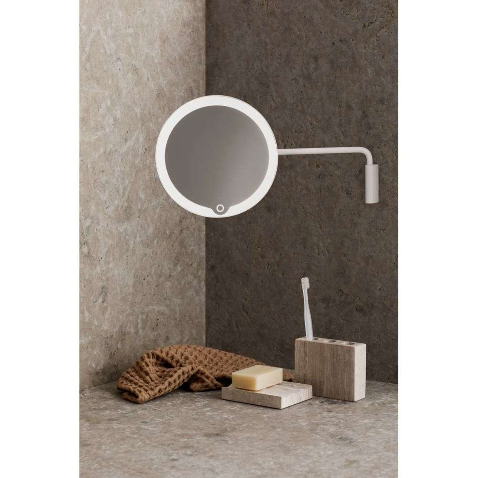 Modo LED Vanity Montat pe Perete Oglindă White - Blomus