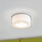 serien.lighting Curling Decke 927 Glas/zylind.