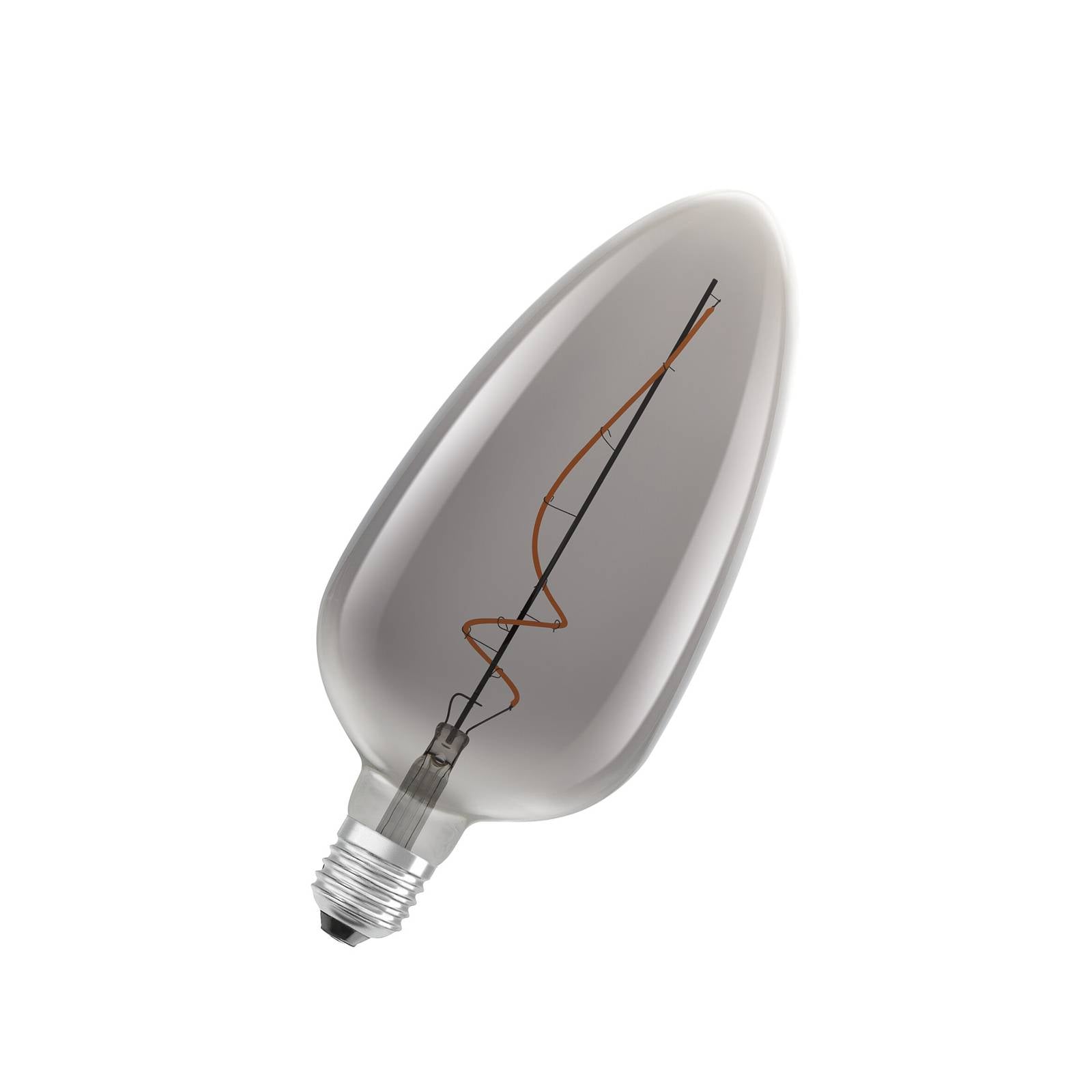 OSRAM LED Vintage 1906, C125, Filament, grau, E27, 4 W, 818