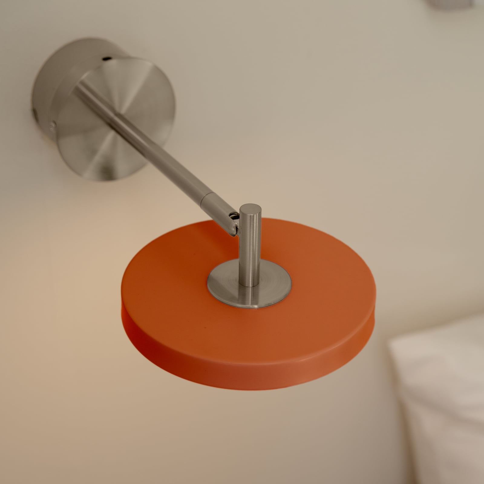 Asteria Short LED-Wandlampe, orange, Stahl, Hardwire - UMAGE