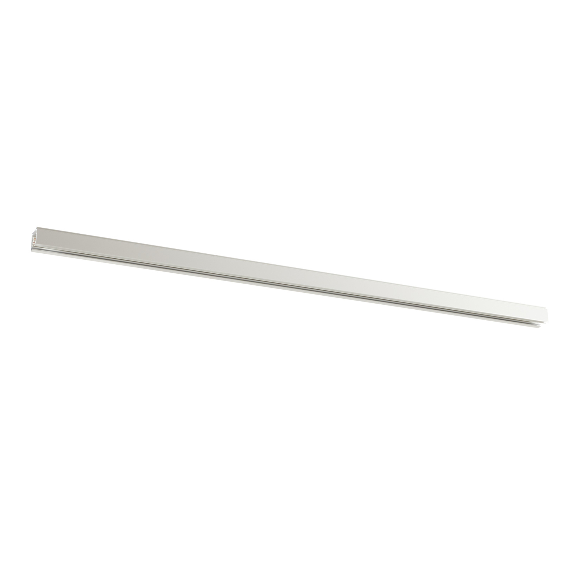 EUTRAC Eutrac 3-circuit surface-mounted track 1 m, white, aluminium, L: 100 cm, W: 3.6 cm, H: 3.2 cm