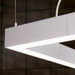LED ceiling light Sando, suspension kit 30x30 cm