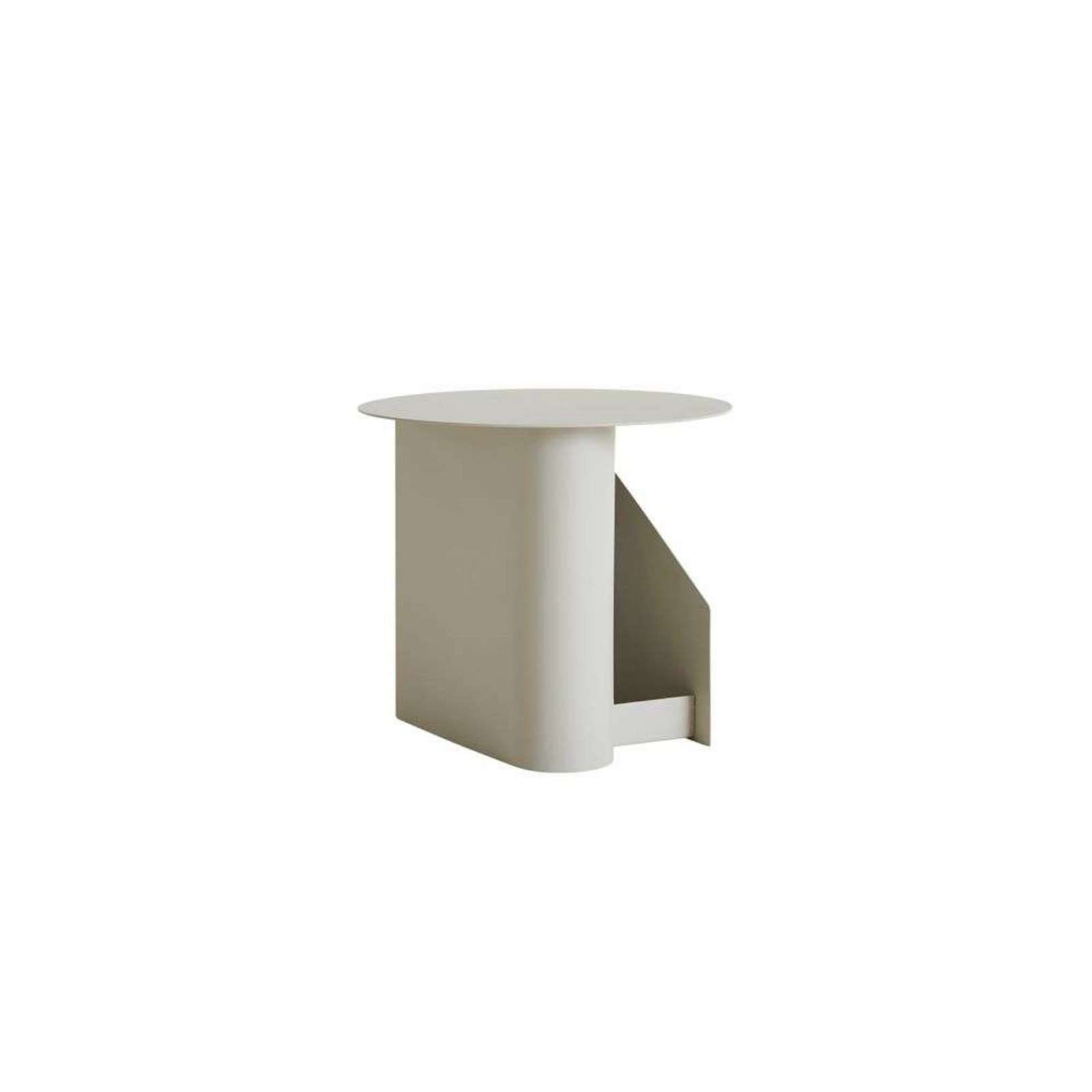 Sentrum Side Table Warm Grey - Woud