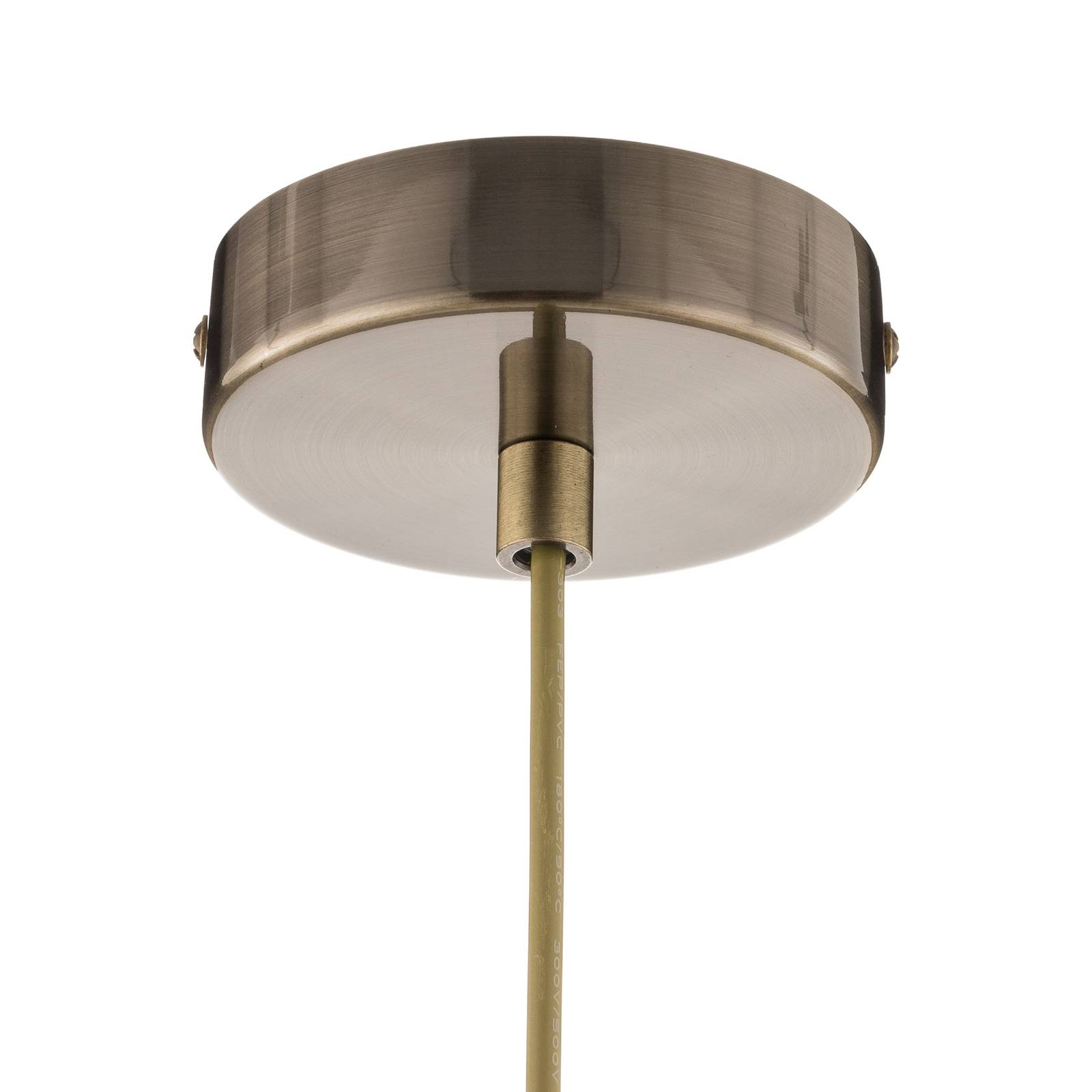 Lampa wisząca Balls z kulą kolor bursztynu 30cm