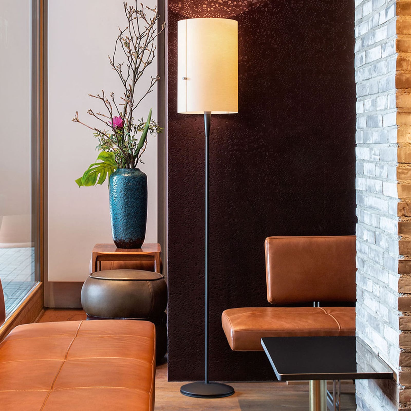 Lampadar LED Club L Black - serien.lighting Lampadar LED Club L Black - serien.lighting