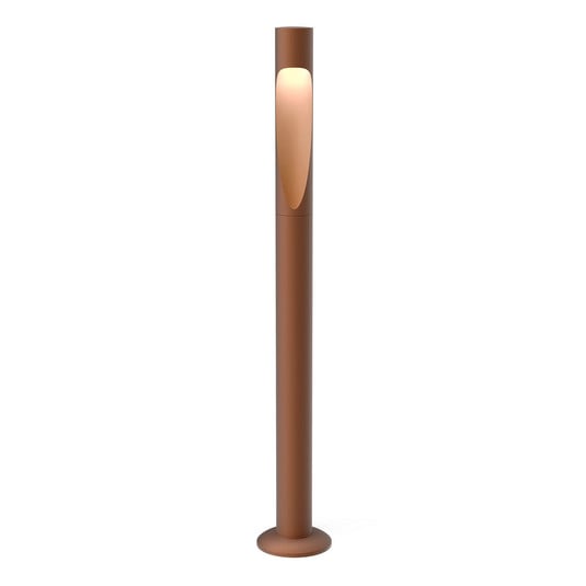 Flindt Garden Záhradná Lampa Long LED 2700K s Base Corten - Louis Poulsen