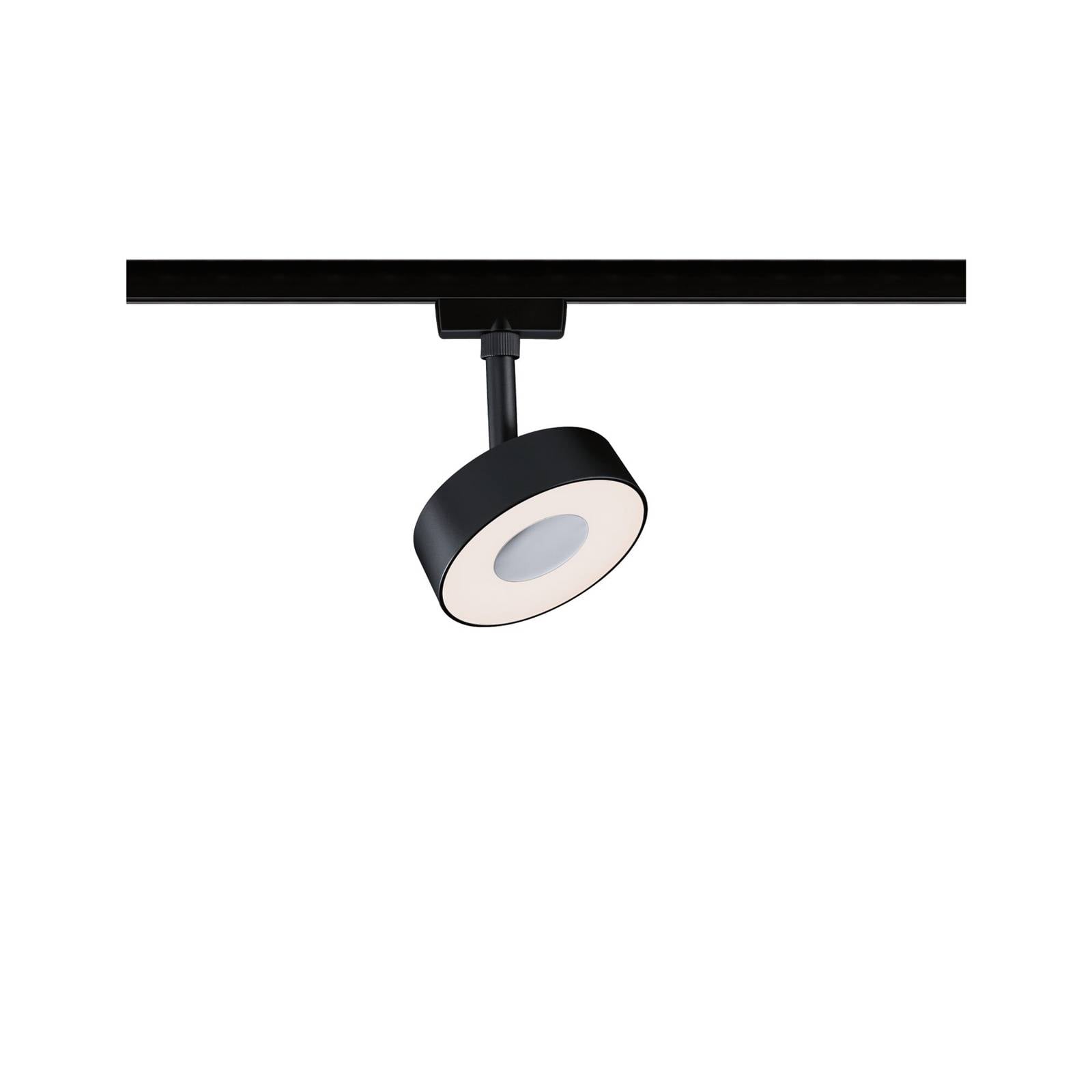 95589 URail led Schienenspot Circle 160lm 5W 3000K dimmbar 230V Schwarz matt - Paulmann