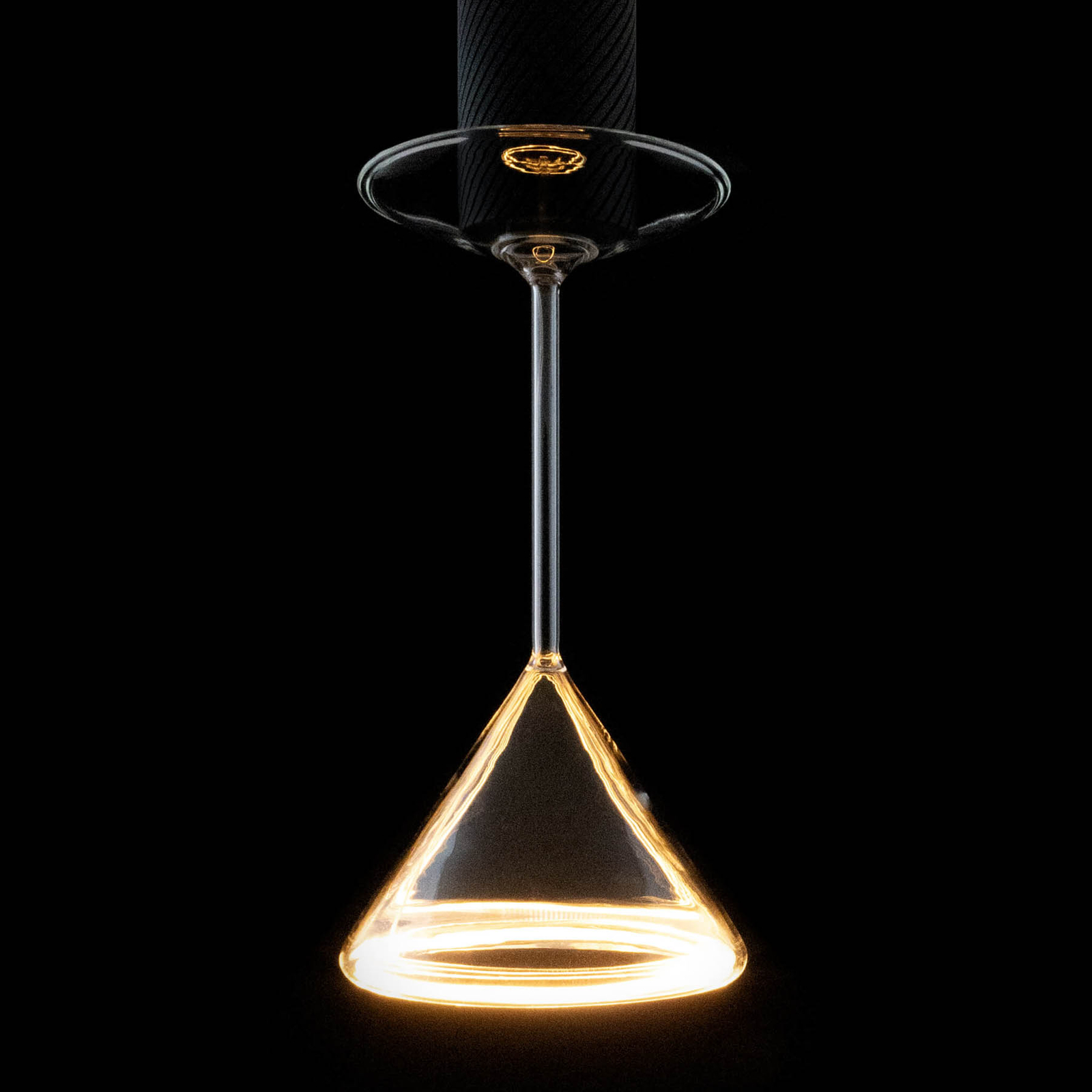 SEGULA LED-Leuchtmittel Floating Martini, E27, 6 W, 922 dim