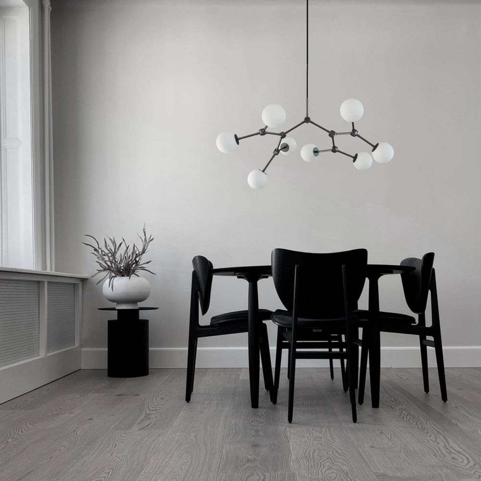 Drop Bulp Mini Grey Chandelier - 101 Copenhagen