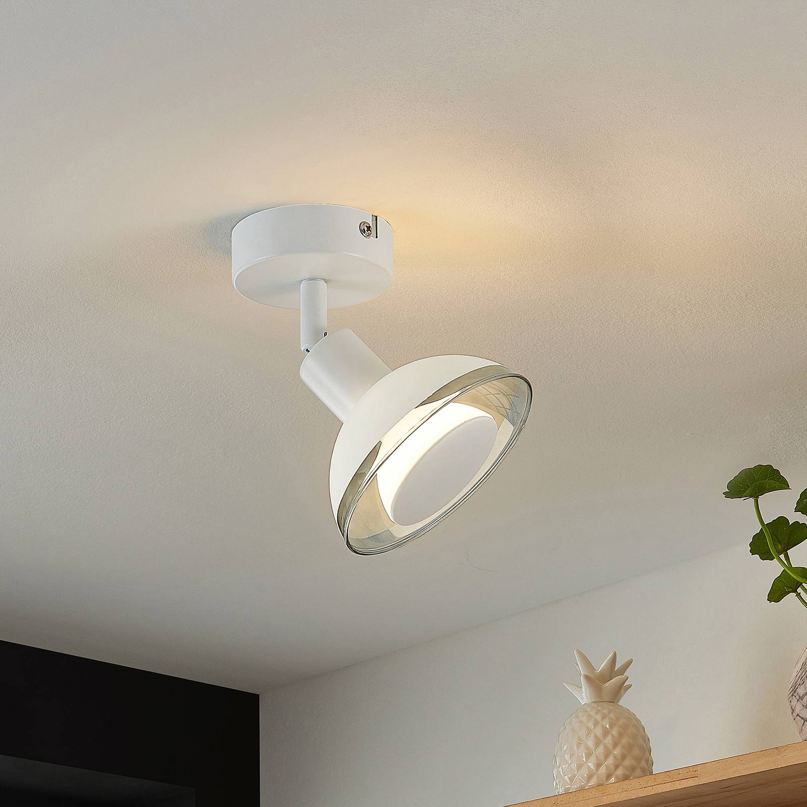 Lindby Erin spot mural LED blanc réglable