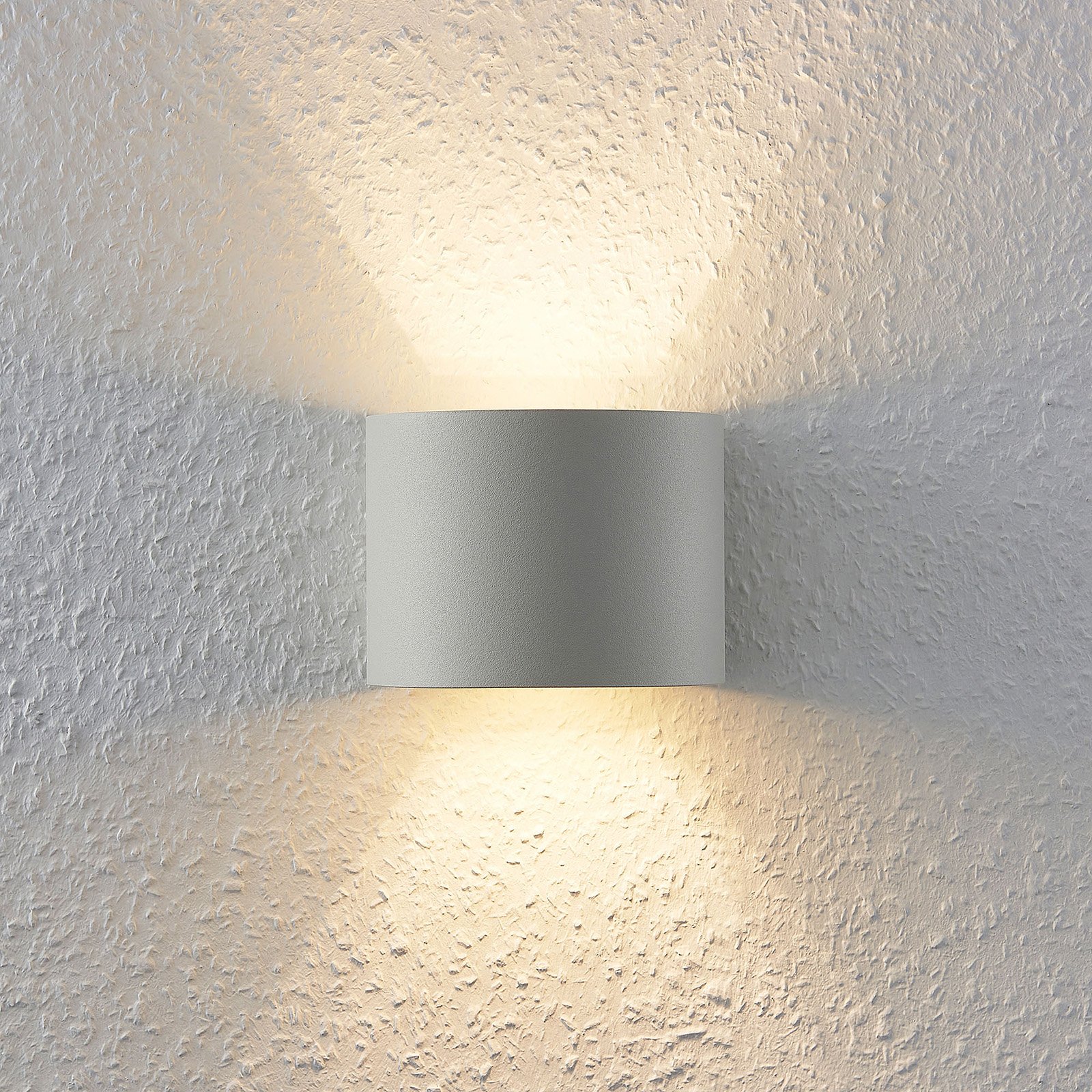 Arcchio fali lámpa Zuzana, kerek, fehér, G9, 13 cm széles