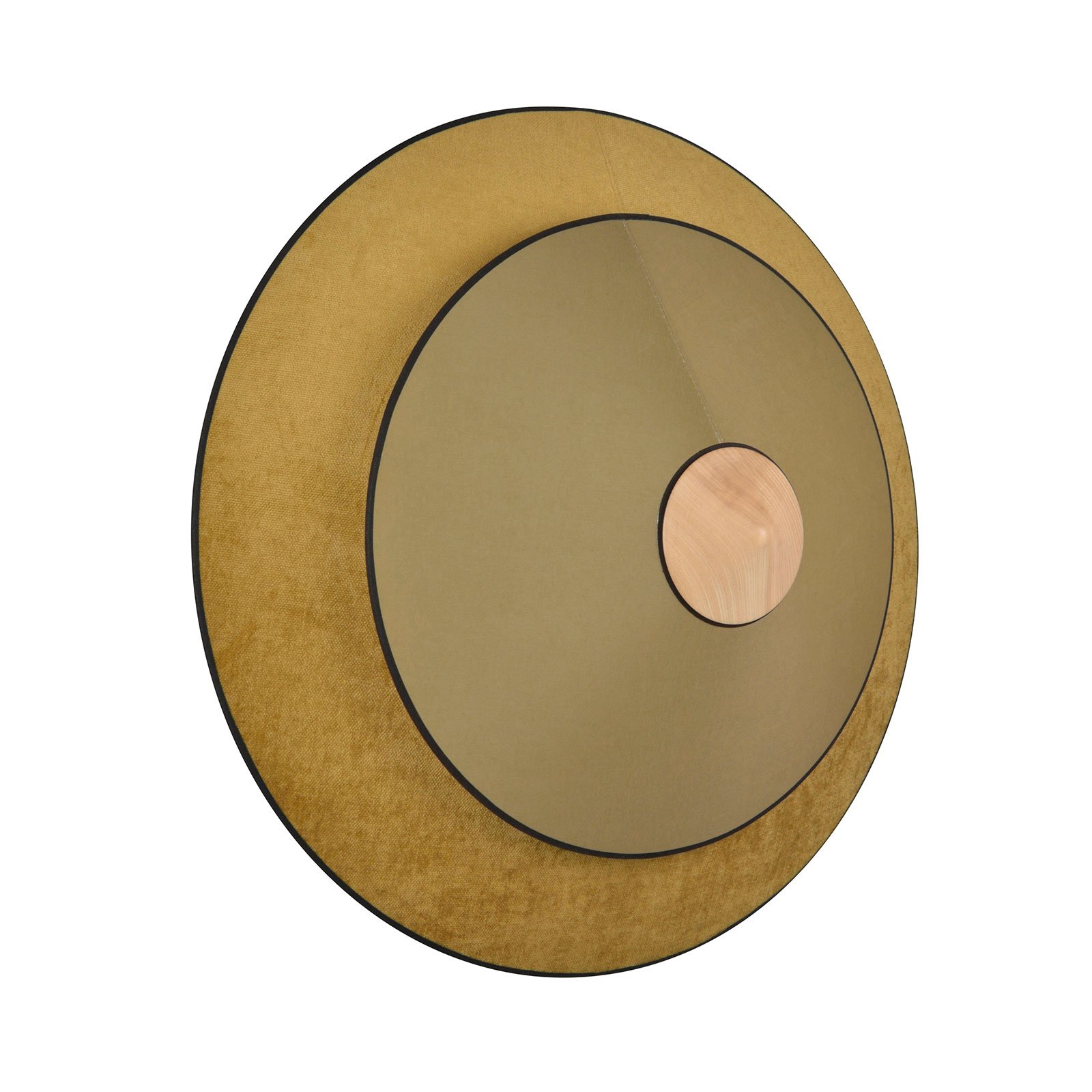 Forestier Cymbal S kinkiet LED, brązowy