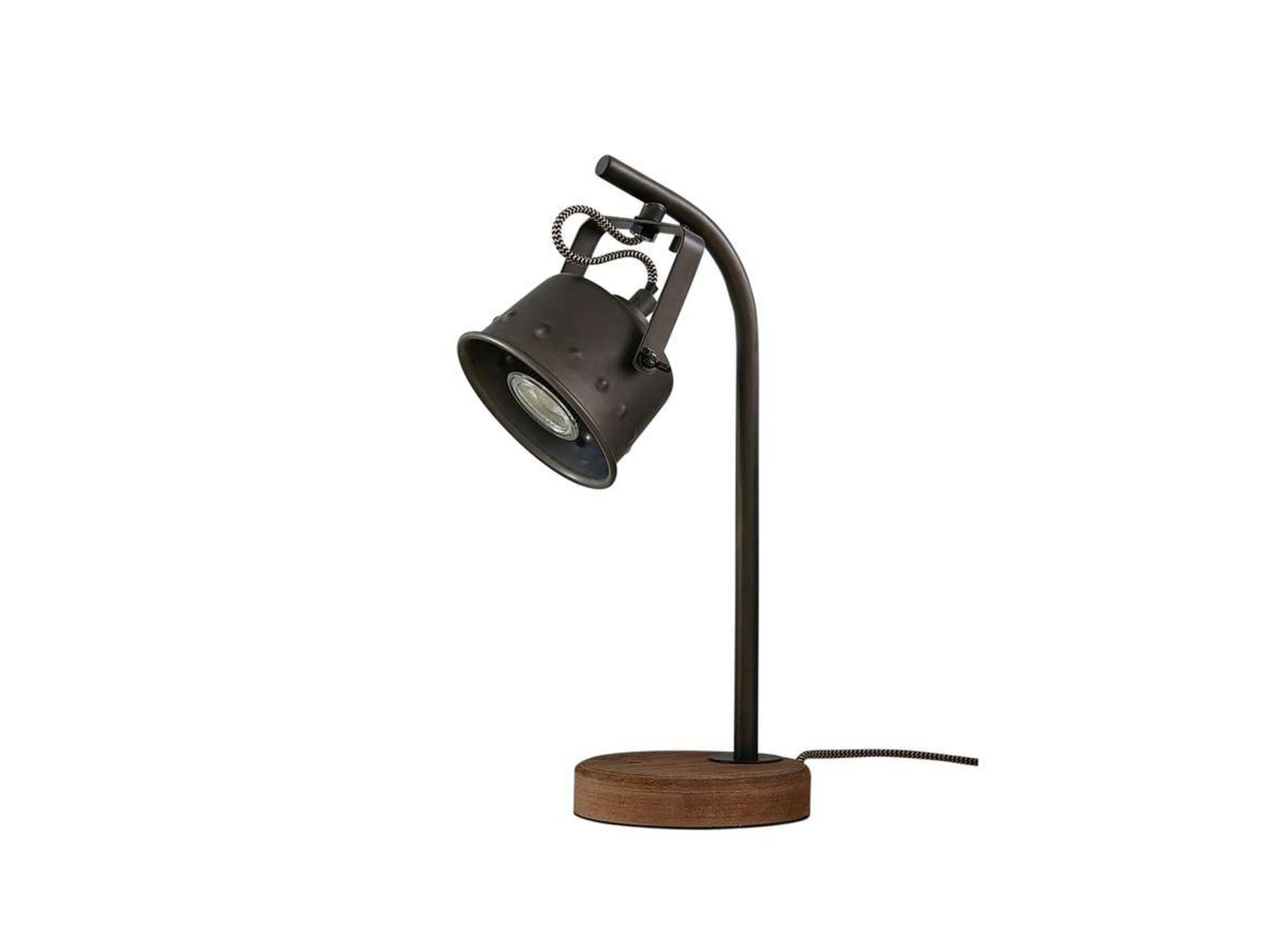 Rubinjo Bordslampa Wood/Black - Lindby