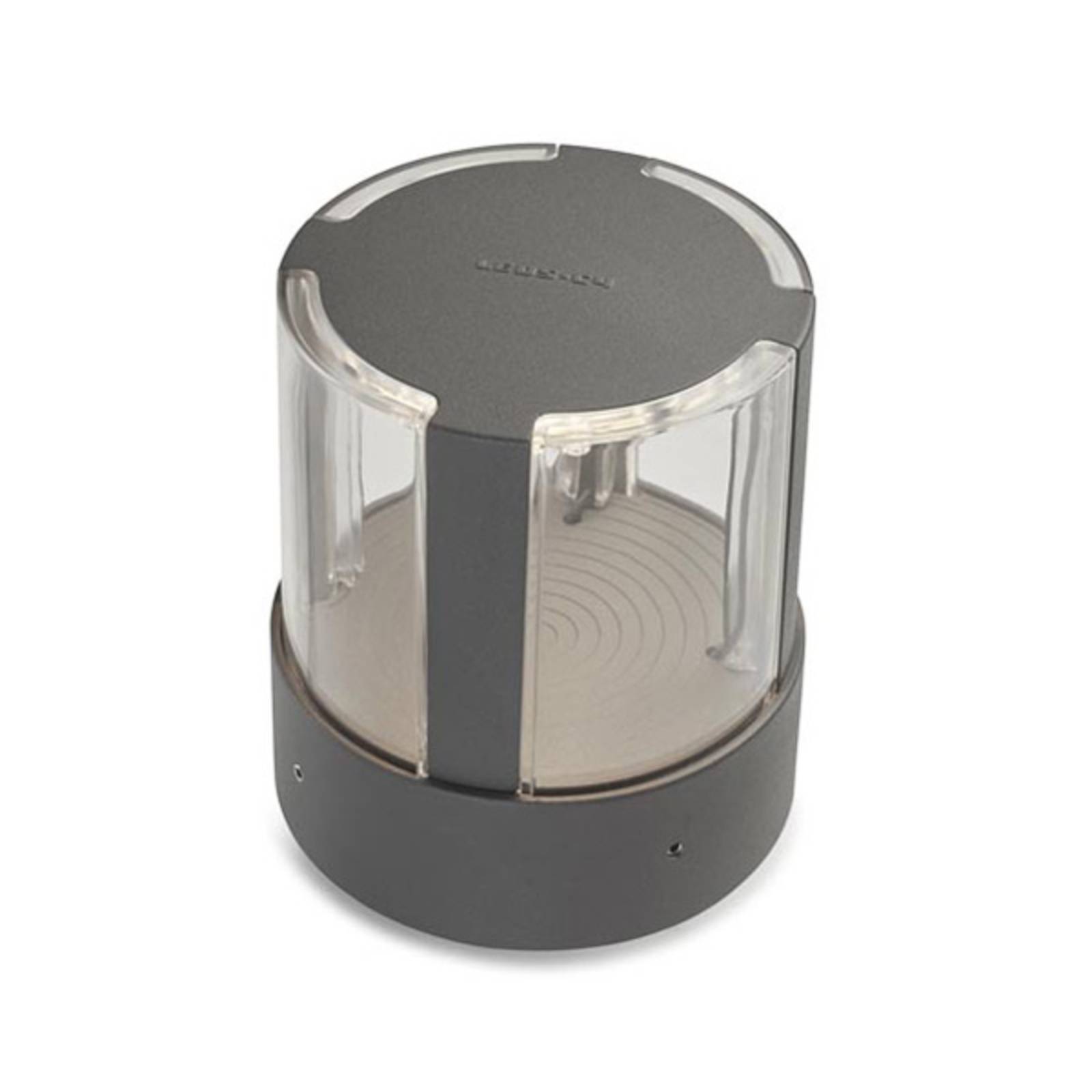 LEDS-C4 Compact Ø 128 LED-Sockelleuchte anthrazit