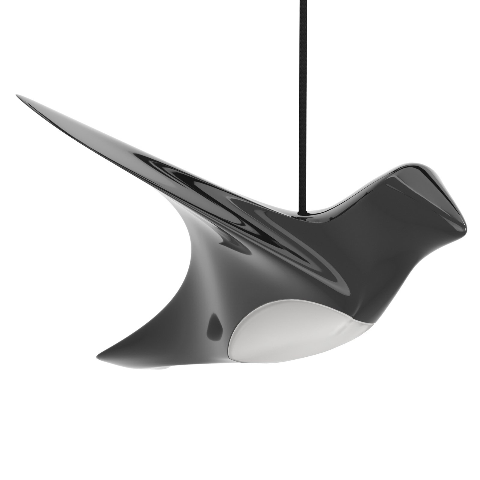 EGLO Stars Of Light LED hanging light Paratebueno black 8-bulb