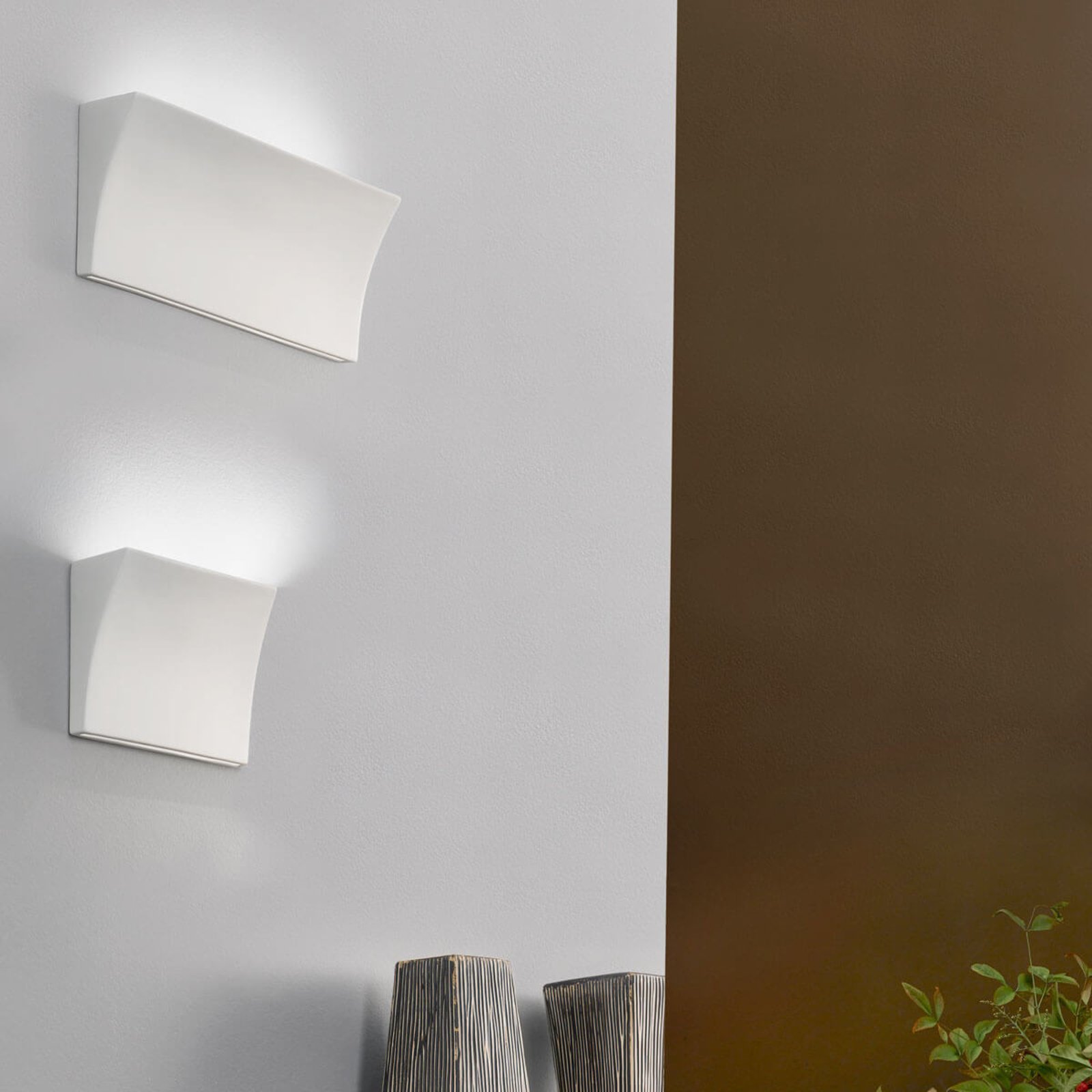 Designer wall light Delon H: 17 cm / W: 35 cm