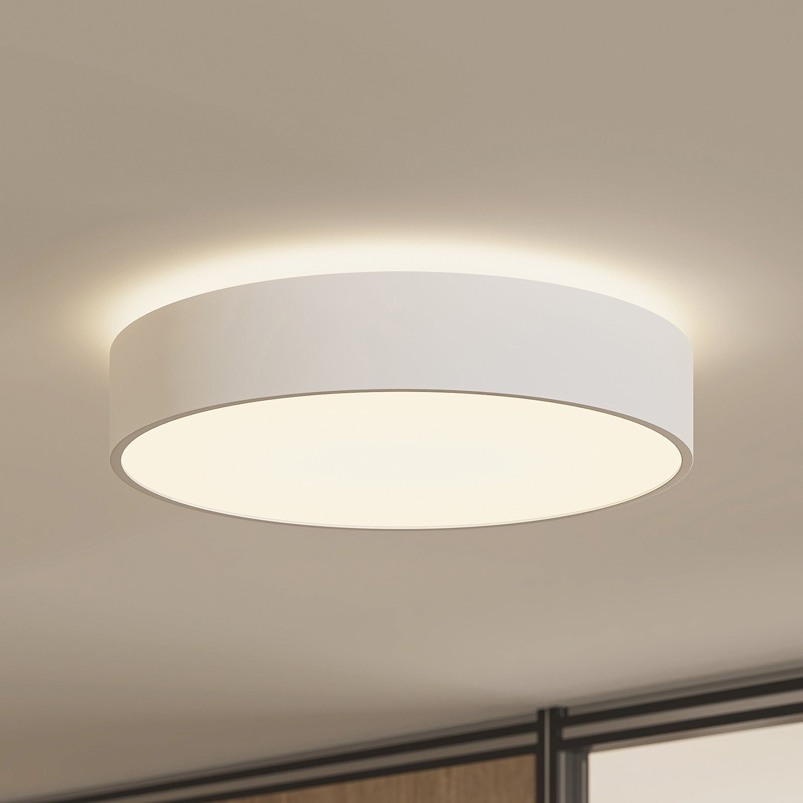 Arcchio Vanida LED-Deckenlampe, weiß, 40 cm