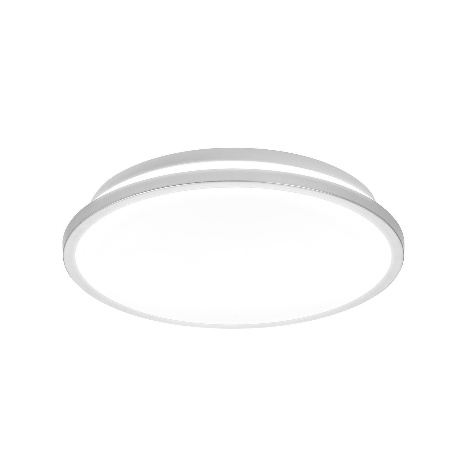Ledvance - orbis disc Badezimmer-Deckenleuchte 300mm Chrom 18W 2200lm warm- bis kaltweißes Weißlicht per Lichtschalter steuerbar besonders