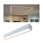 Paulmann LED-Lichtleiste Linion, chrom, 150 cm, 3.000 K