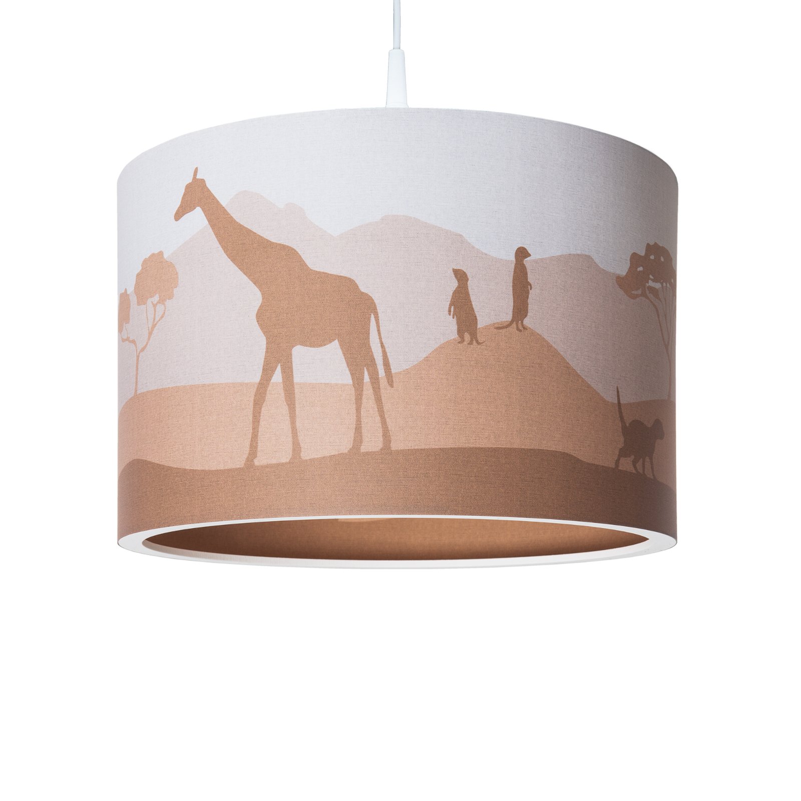 Hanglamp 25/40 Scandi Savanne, Ø 38 cm, oranje, E27