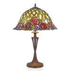 Stolní lampa Melika ve stylu Tiffany