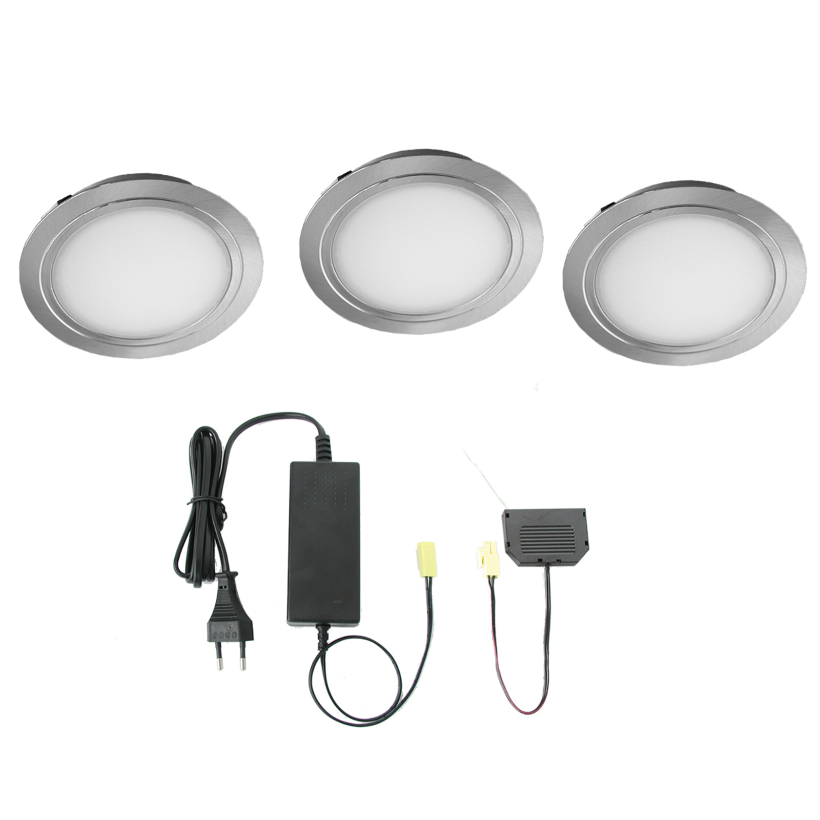 Cubic 68 CF spot encastrable LED en set de 3,