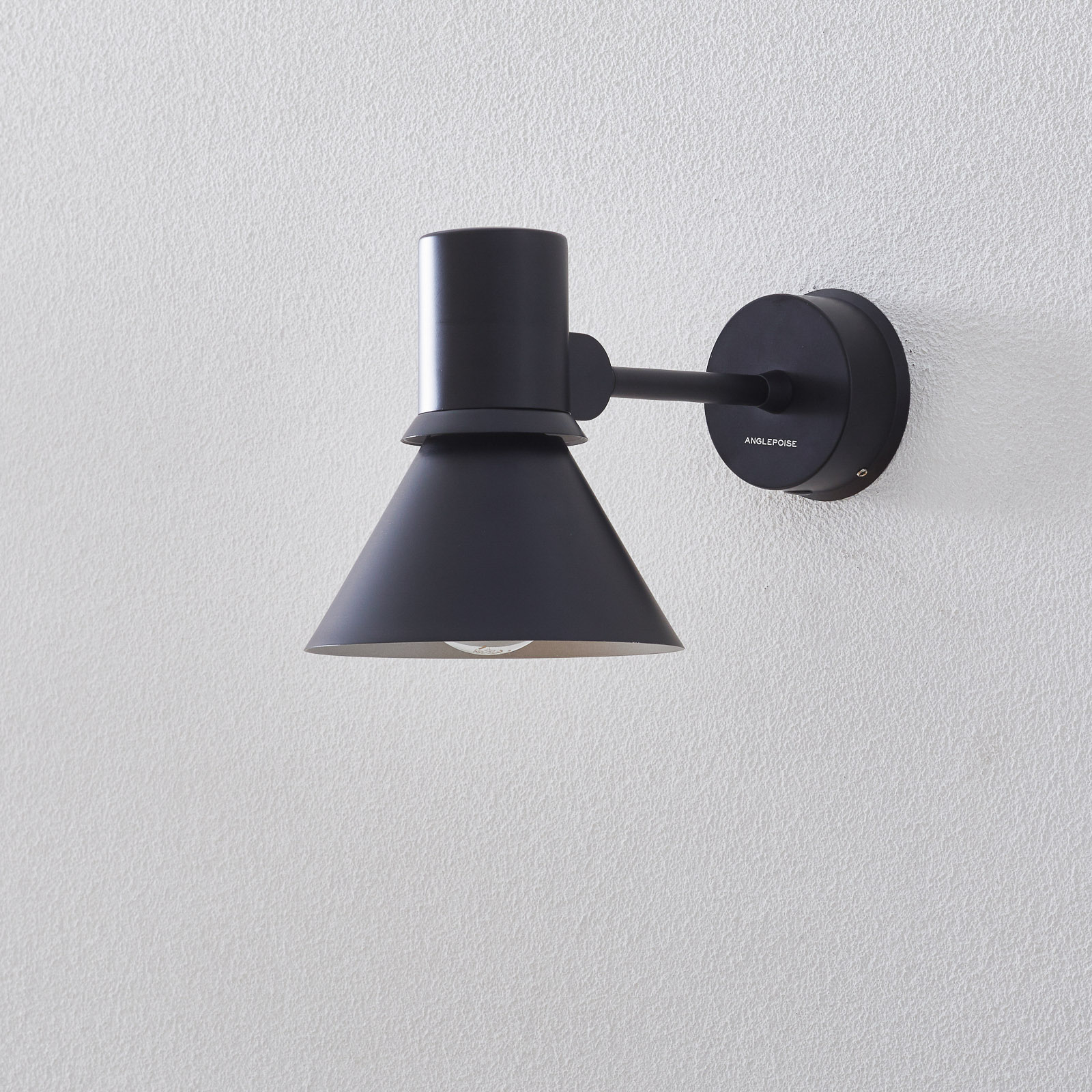 Anglepoise Type 80 W1 wall lamp, matt black