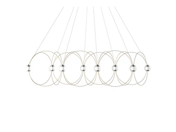 Munari 8 Pendelleuchte Gold - DCW