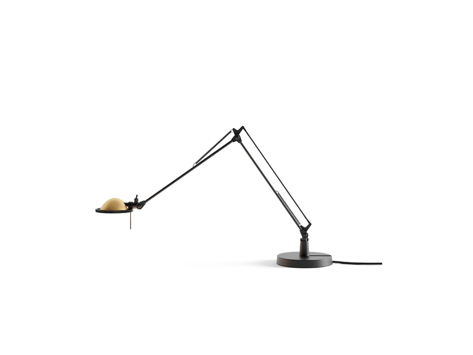 Berenice Stolní Lampa 30x30 Brass/Black - Luceplan